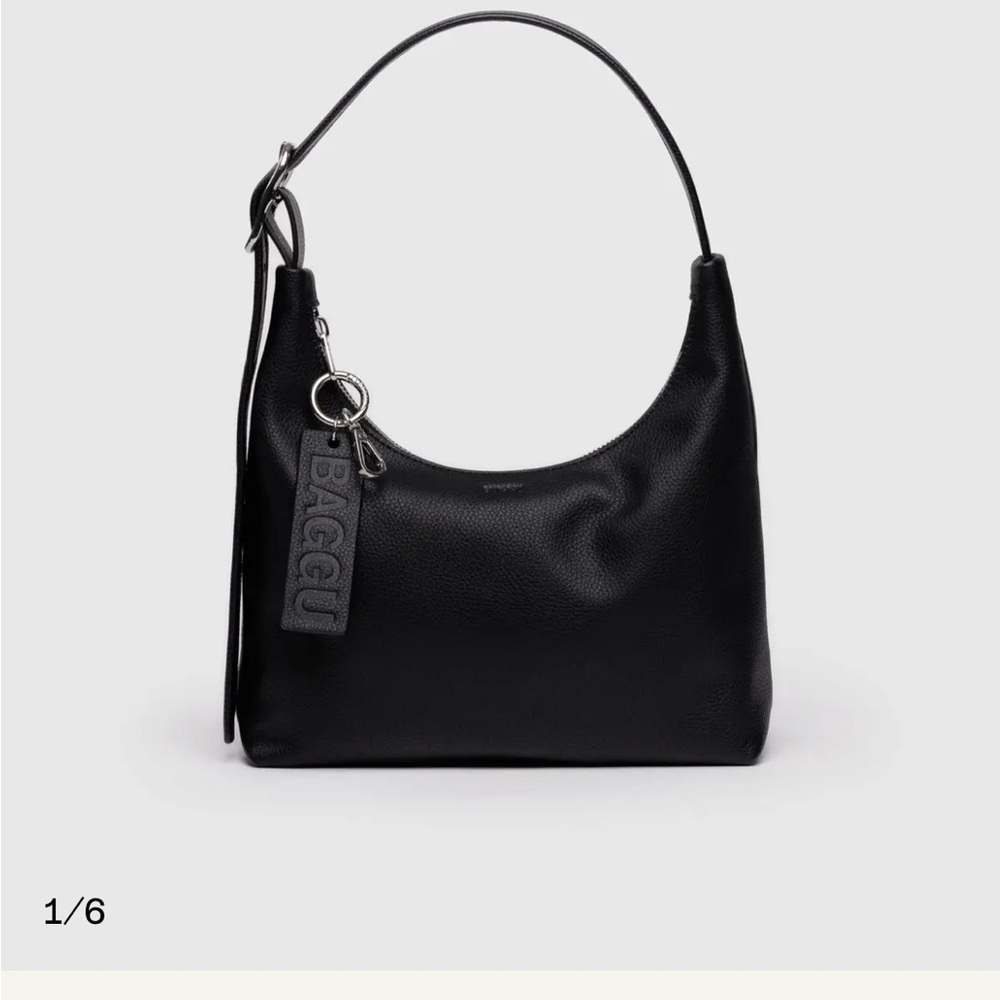 Baggu Mini Recycled Leather Shoulder Bag